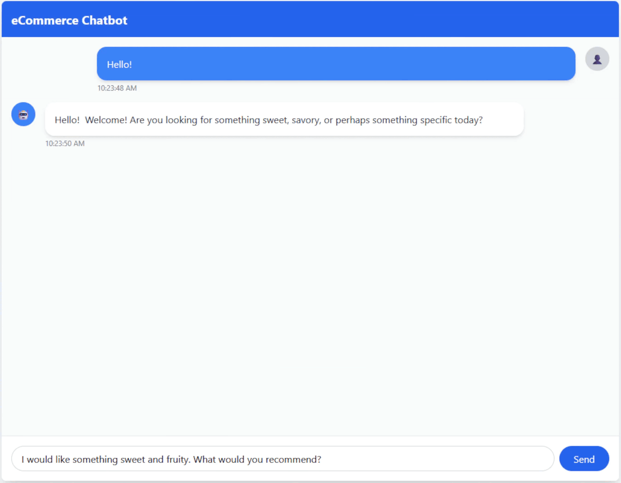 eCommerce AI Chatbot